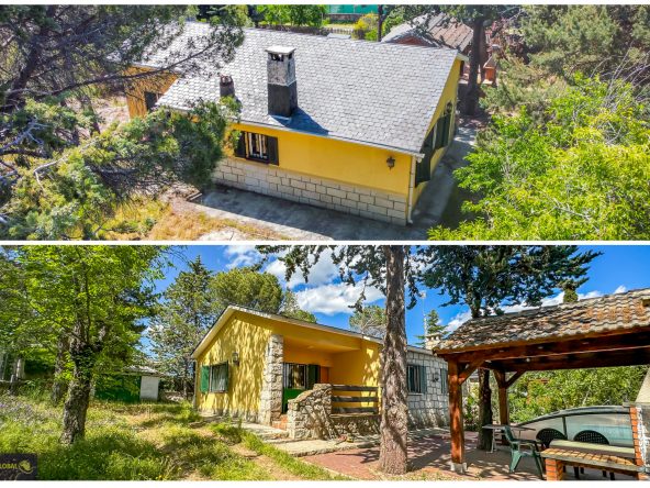 BREM GLOBAL INMOBILIARIA PRESENTA ACOGEDOR CHALET INDEPENDIENTE CONSTRUIDO EN PIEDRA en Lozoyuela a menos de una hora de Madrid. Valoración inmobiliaria en España.