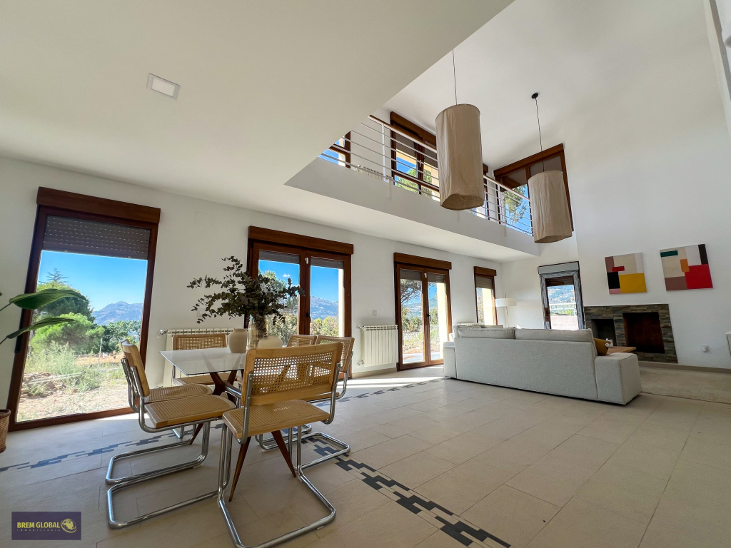 Vivienda piloto de la promoción de chalets en Lozoyuela