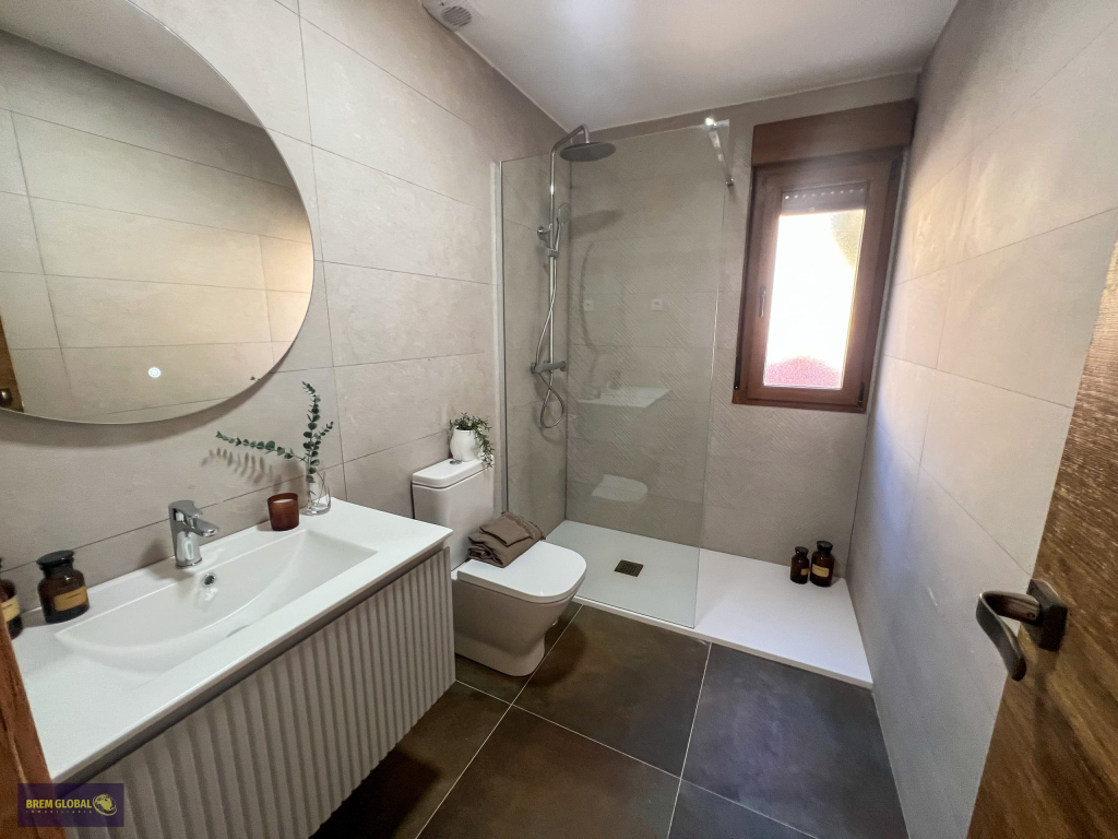 Baño de la vivienda piloto